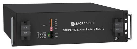 Sacred Sun 3U battery Energy Storage