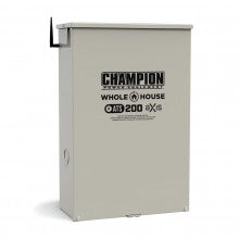 Champion 14kW aXis Home Standby Generator with 200 Amp Whole House Automatic Transfer Switch